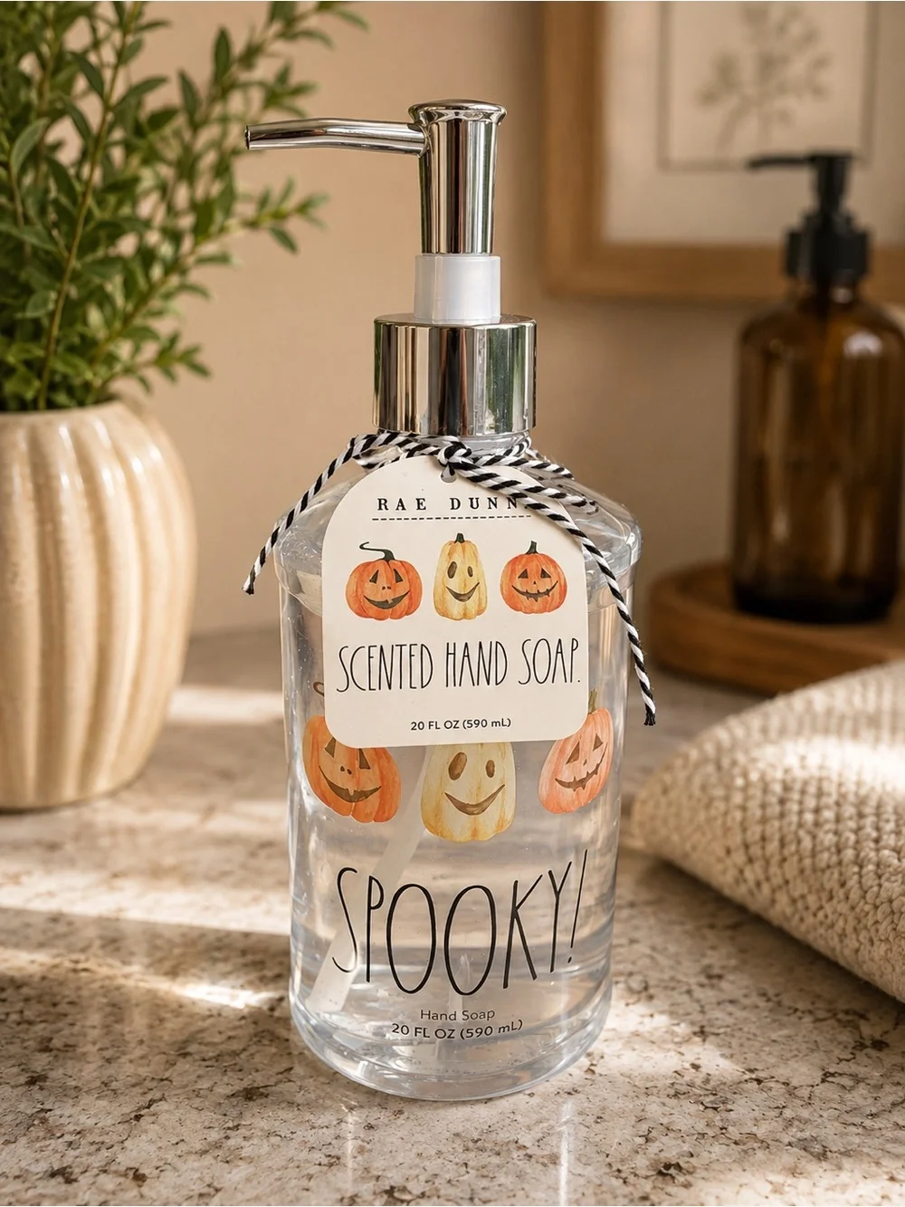 Rae Dunn Spooky Pumpkin Scented Hand Soap